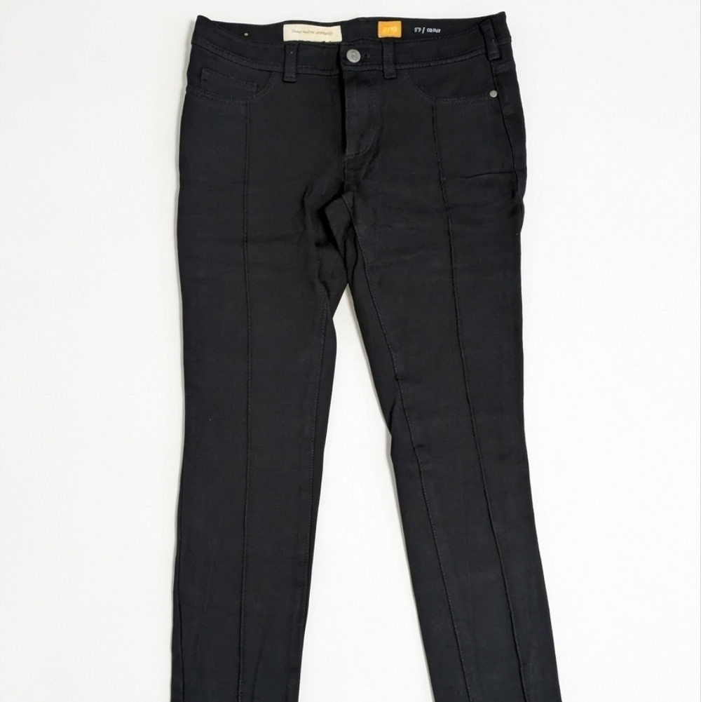 Pilcro and the Letterpress Black Skinny Pants
